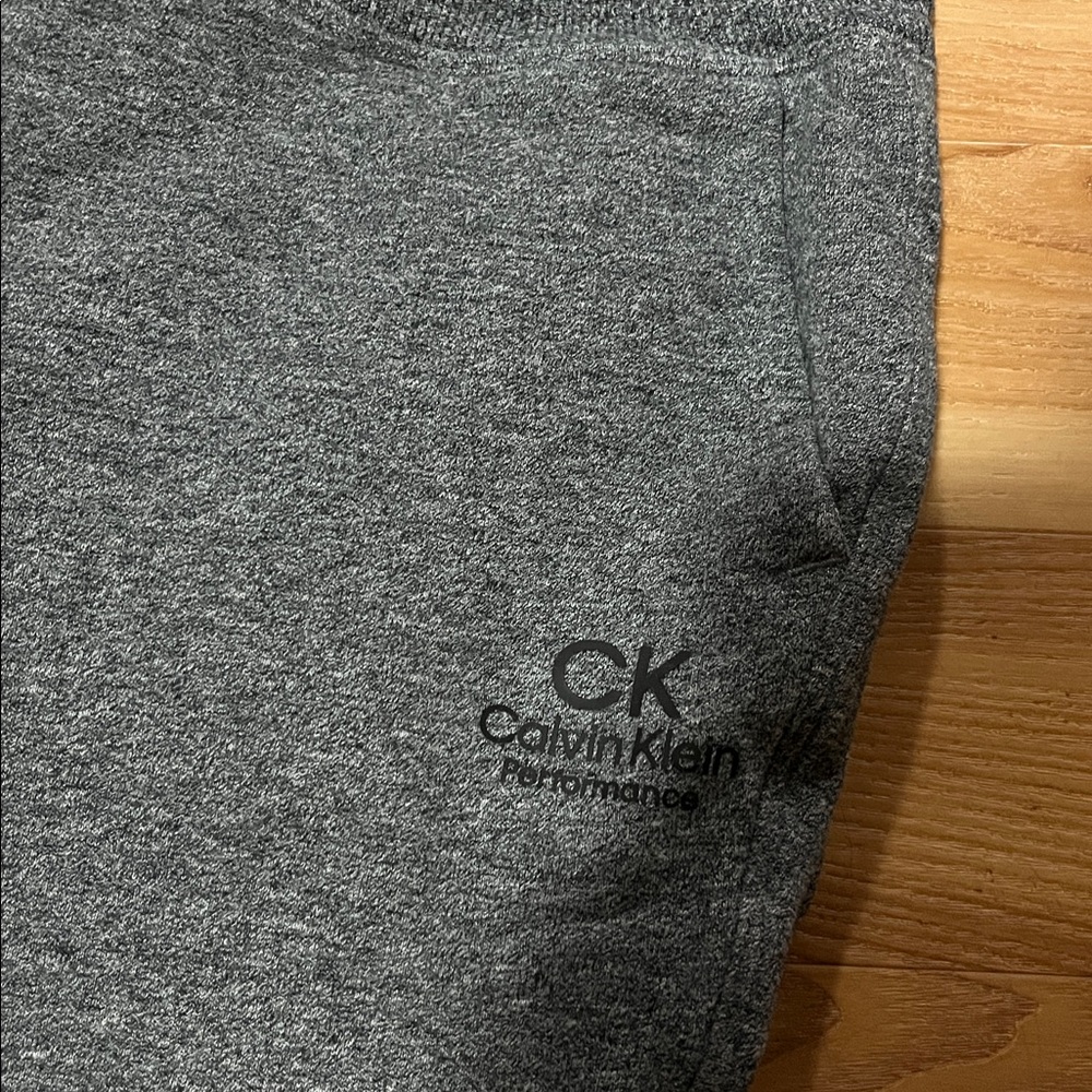 Calvin Klein Performance Gray Jogger Pants - Picture 3 of 6